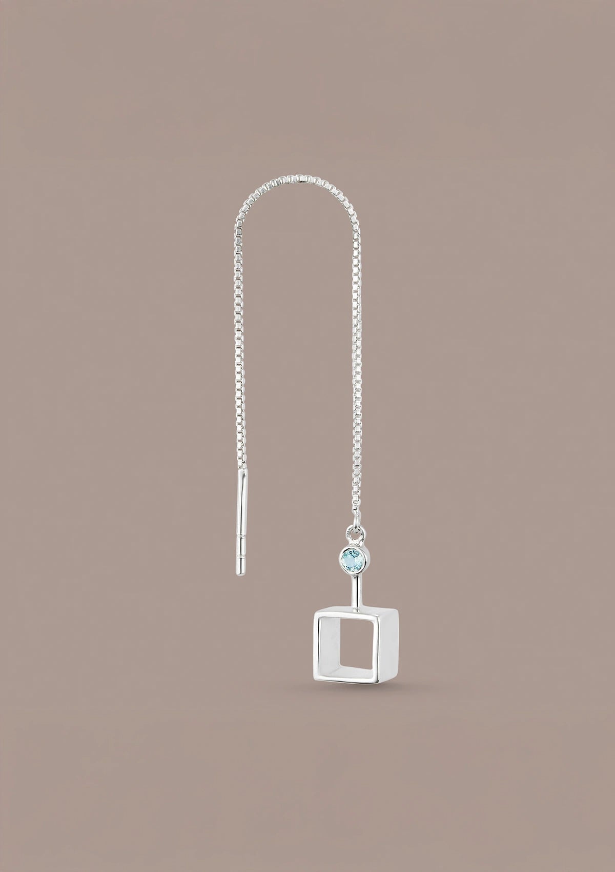 Statement threader earrings for women