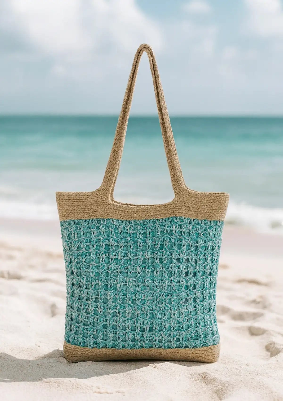 Crochet tote bag for women