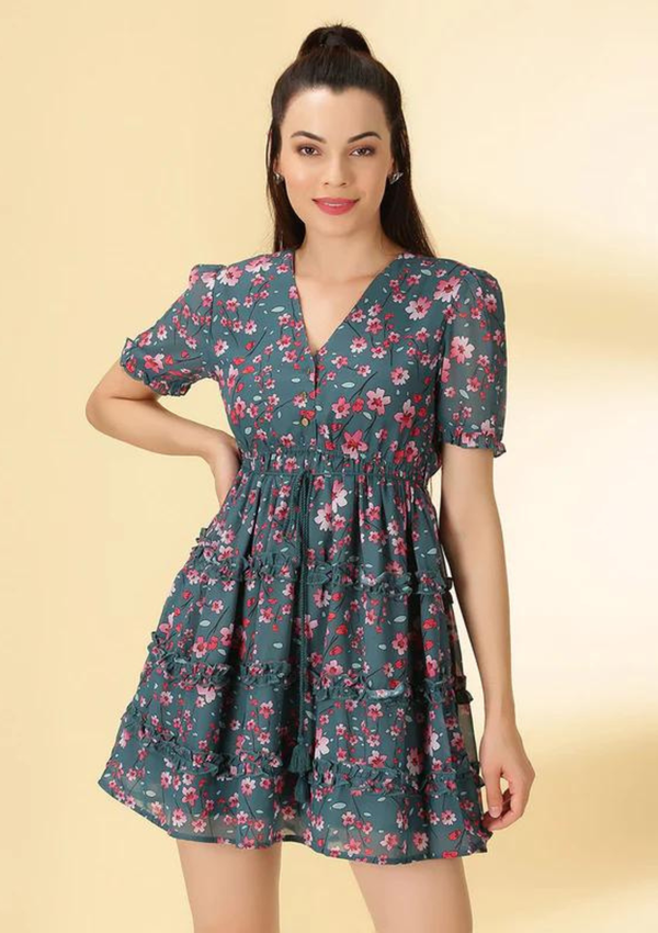 Printed Dress, Buy Flower Printed Dresses for Women Online – IshqMe
