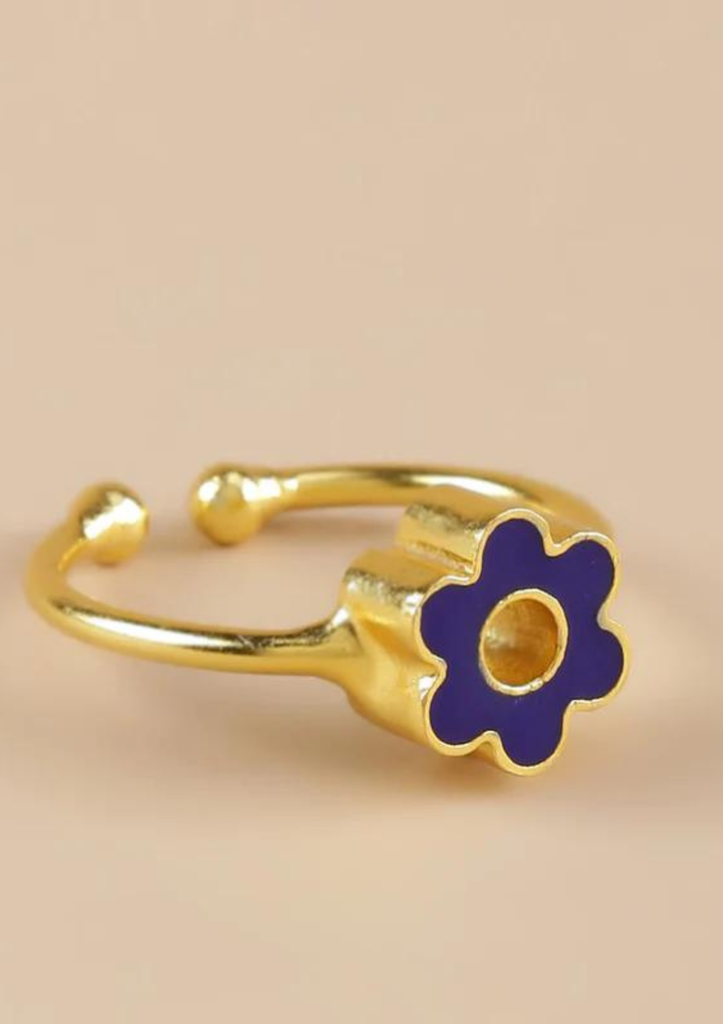 Daisy Neon Adjustable Ring