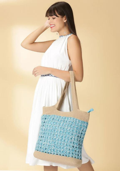 Crochet Tote Bag - IshqMe